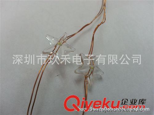 批發(fā)供應(yīng)五角星造型LED銅線裝飾燈串原始圖片2