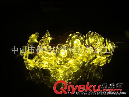 供應LED燈串 圣誕節日裝飾燈串 新品花型燈串 圣誕燈串 星星燈串