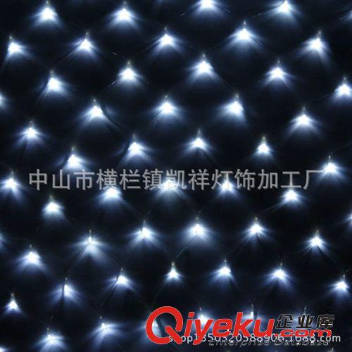 供應白光LED網(wǎng)燈，廣場亮化裝飾燈 草坪燈 LED發(fā)光樹裝飾彩燈串