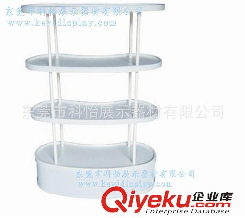 加工圓形吸塑陳列架，全吸塑圓形貨架，多層弧形扇形展示架原始圖片2
