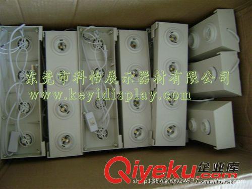 來圖訂做，參展布展節能燈展示架，加長G9，GU10節能燈試燈臺