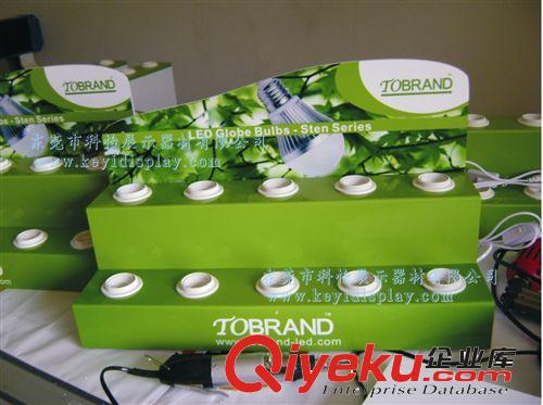 來圖訂做LED燈具展示架，天花燈，日光燈管，一體燈具展示架