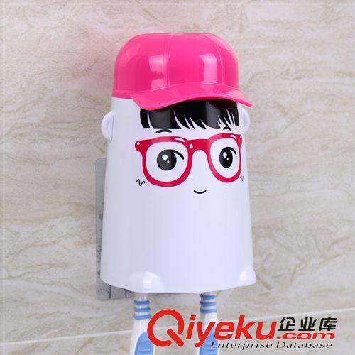 愛(ài)情公寓洗漱套裝 自動(dòng)擠牙膏器 漱口杯 創(chuàng)意牙刷架 可自由組合原始圖片3