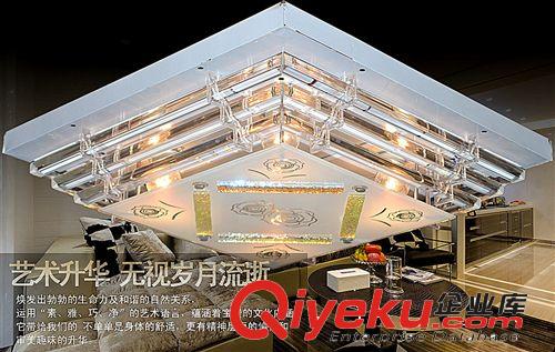 臥室燈 廠價(jià)直銷 低壓燈貼片臥室水晶燈 玻璃燈 610原始圖片2