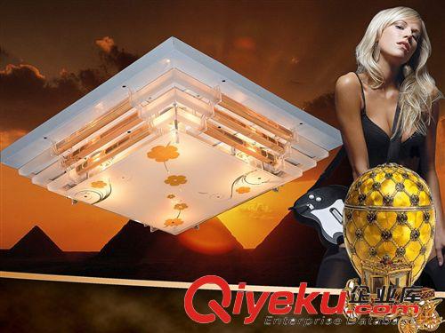 爆款批發簡約LED吸頂燈木藝吸頂燈臥室吸頂燈客廳吸頂燈606原始圖片2