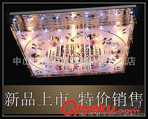 現(xiàn)代水晶吸頂燈平板低壓燈LED低壓水晶燈客廳臥室吸頂燈 81107原始圖片3