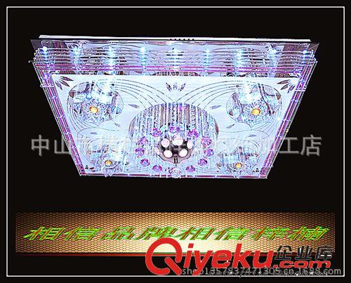 現(xiàn)代水晶吸頂燈平板低壓燈LED低壓水晶燈客廳臥室吸頂燈81055