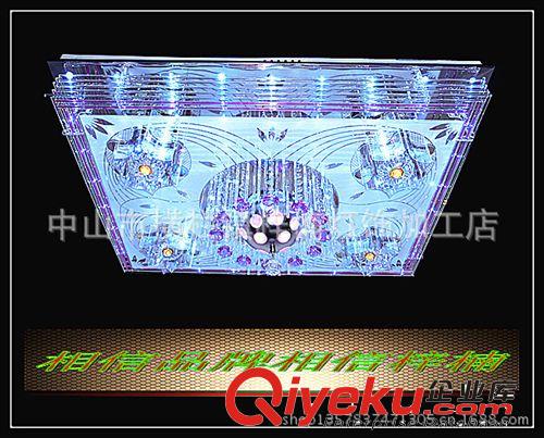 現(xiàn)代水晶吸頂燈平板低壓燈LED低壓水晶燈客廳臥室吸頂燈81055原始圖片2