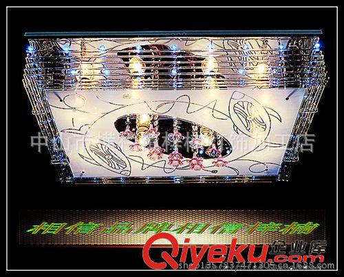 新款貼片長方水晶燈客廳臥室燈led平板燈廠家直銷9801