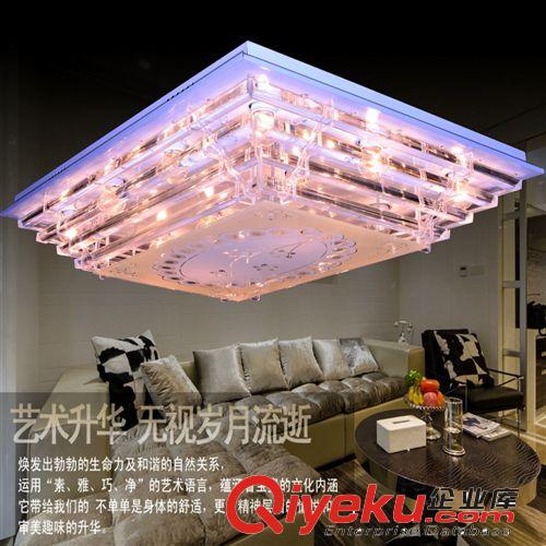 古鎮(zhèn)供應 吸頂燈 LED水晶燈 平板低壓燈  客廳燈8013