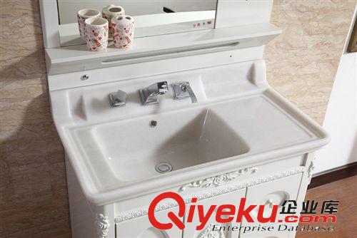 廠家供應歐式新款玉石簡歐落地浴室柜原始圖片2