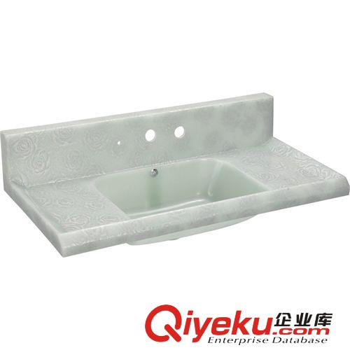 廠家直供新奇特新款樹脂臺(tái)盆微晶玉石盆原始圖片2