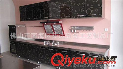 廠家供應(yīng)不銹鋼櫥柜 整體廚柜 不銹鋼門板 焊接拼接自由選擇定制原始圖片3