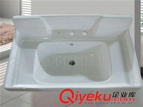 廠家直營新款玉石盆大理石臺面不銹鋼浴室柜帶LED鏡燈 燈冒 鏡柜原始圖片2