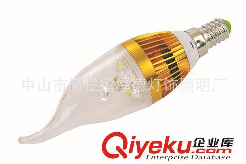廠家專業供應3WLED尖泡拉尾燈 led蠟燭燈原始圖片3