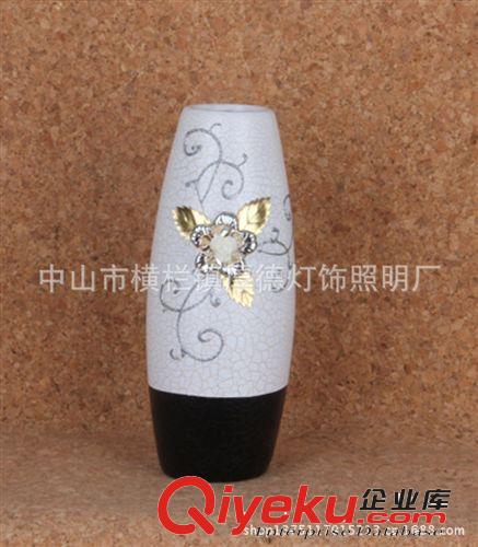 工藝品陶瓷廠家直銷 陶瓷花瓶 獨特造型設計擺設花瓶 低價原始圖片2
