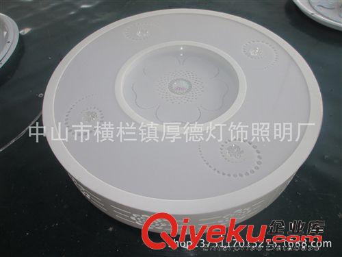 雕花珍板材貼特色五彩大款LED家居平板燈 HDML4240原始圖片2