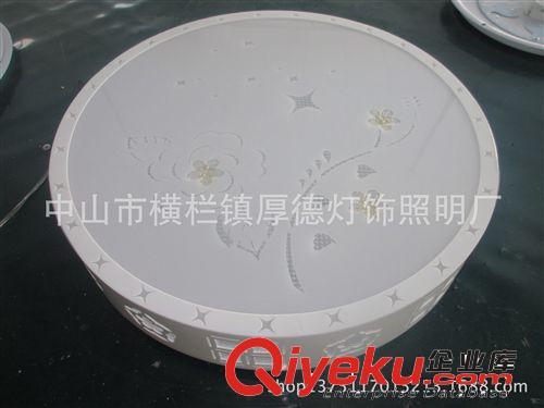 雕玫瑰貼小黃花壓克力珍珠LED家居照明吸頂燈 HDML4175-1 18W