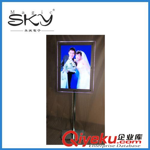 熱銷推薦 桌面led水晶燈箱 高亮立式水晶燈箱