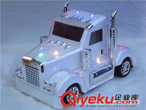 HY-T706  卡車頭水晶彩燈插卡音箱 可選電腦音箱 FM MP3外放原始圖片3