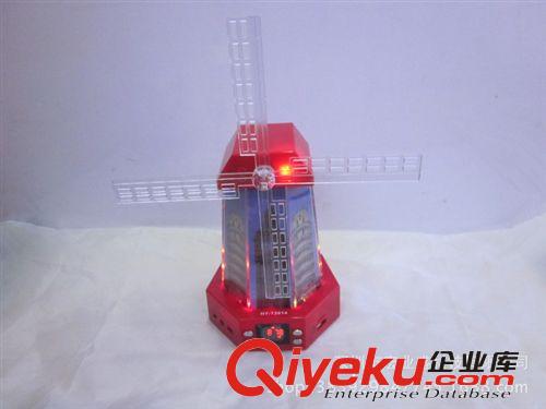 HY-2014  旋轉(zhuǎn)大風(fēng)車 插卡音箱， 多功能音箱原始圖片3