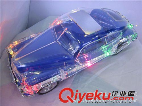 插卡音箱 HY-T506  老爺車水晶彩燈 可選電腦音箱 FM MP3外放原始圖片2