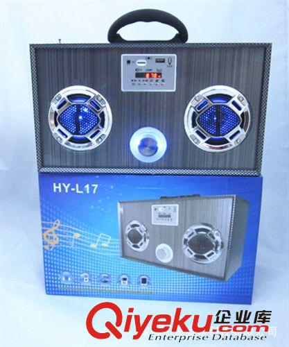 【廠家直銷】HY-L17  木質插卡音箱  可讀卡可接電腦原始圖片3