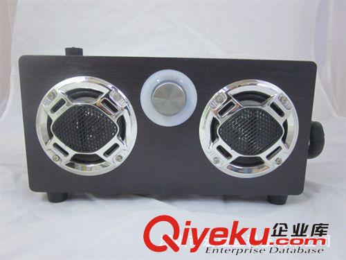 【廠家直銷】HY-D12 木質便攜音箱 多功能音響 可讀卡可接電腦原始圖片2
