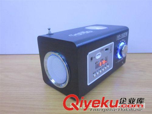 【廠家直銷】HY-102FM 木質便攜音箱 多功能音響 可讀卡可接電腦原始圖片2