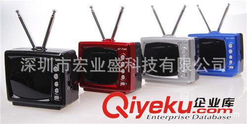 【廠家直銷】新款 電視機插卡音箱 單喇叭帶振膜 電腦音箱