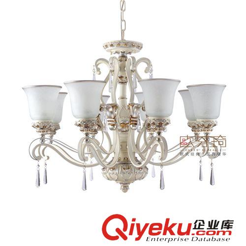 奢華吊燈 歐式燈飾高端八頭奢華燈具 客廳臥室必備燈飾一件起批原始圖片2
