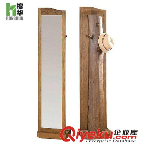 出口韓國老榆木衣架 榫卯結構 簡約現代落地衣帽架創意家具