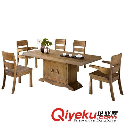 出口韓國zp老榆木韓式辦公書桌臺純實(shí)木寫字臺老板辦公書桌