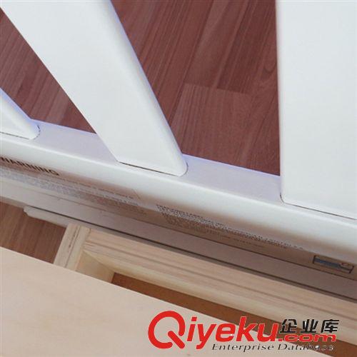 新品兒童床 zz新西蘭松木嬰兒床 白色寶寶床 實(shí)木環(huán)保BB床原始圖片3