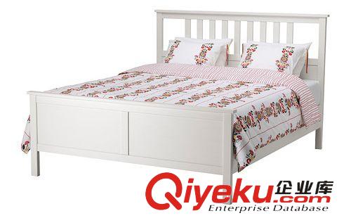 宜家家居漢尼斯床架1.8米實(shí)木松木現(xiàn)代簡(jiǎn)約雙人床
