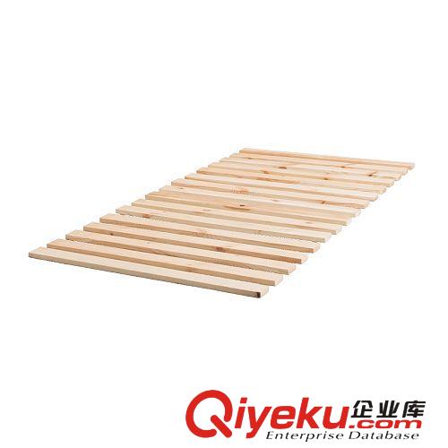 宜家家居費奧現代簡約床架實木松木雙人床1.2米