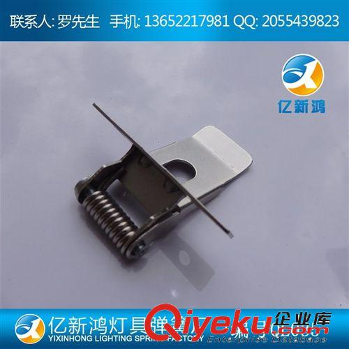 新品上架 一體式90°燈飾彈簧夾 燈具彈簧夾 筒燈彈簧夾 QL035原始圖片2