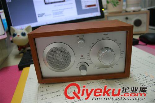 AM/FM 木箱收音機大功率木框收音機 創(chuàng)意 仿古收音機 木質收音機原始圖片2