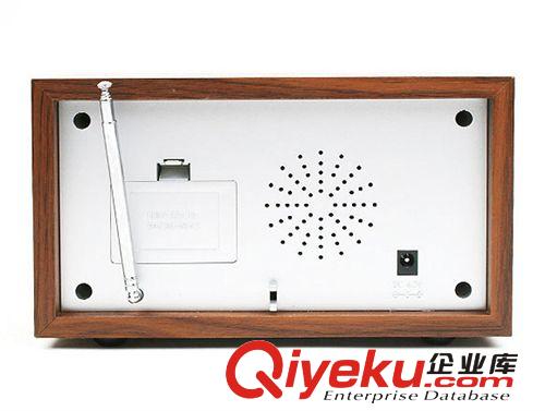AM/FM 木箱收音機大功率木框收音機 創(chuàng)意 仿古收音機 木質收音機原始圖片3