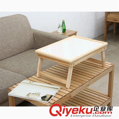 木制折疊早餐桌 床上簡易餐桌原始圖片2