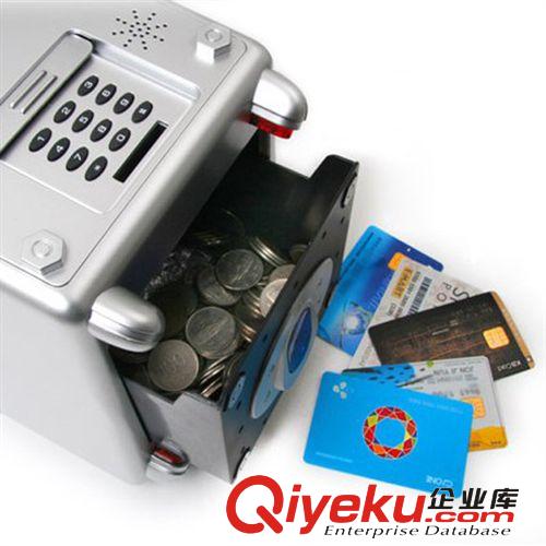 創意可愛超大儲蓄罐 仿指紋識別系統存錢罐原始圖片2