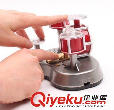 迷你手指打鼓機 電子鼓玩具 觸摸爵士鼓 打鼓機創(chuàng)意樂器玩具原始圖片3
