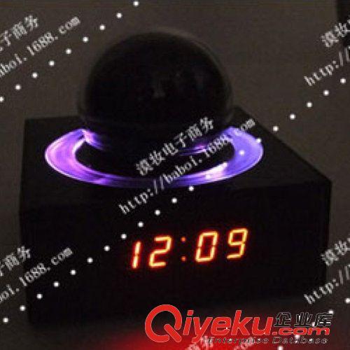 新奇特創(chuàng)意時鐘/創(chuàng)意時尚簡約大投影鐘/鬧鐘星星夜空投影鬧鐘LED原始圖片3