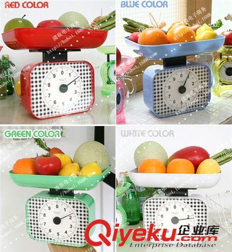 烘焙必備 糖果色托盤秤 食品稱廚房稱稱家用廚房秤食物秤10kg/50g原始圖片3