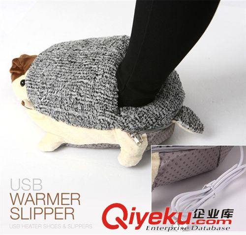 伊品堂刺猬 USB暖腳寶 保暖靠墊; USB保暖鞋 USB抱枕原始圖片2