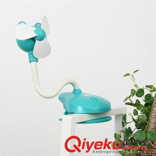 桌面迷你小風(fēng)扇辦公室靜音小電扇 USB充電蘋果兔南瓜熊夾子風(fēng)扇原始圖片2