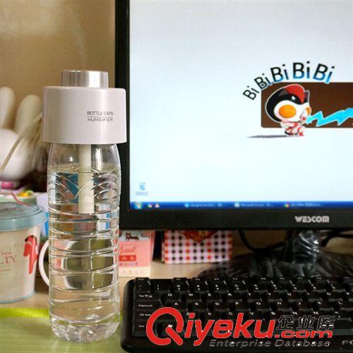 批發 創意超聲波霧化水壺加濕器 LED七彩燈凈化加濕負離子增濕器