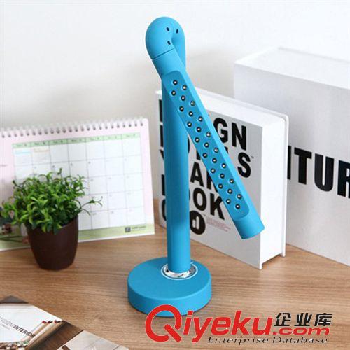折疊U型臺燈 學(xué)生護(hù)眼臺燈 USB創(chuàng)意學(xué)習(xí)臺燈 觸控臺燈180度旋轉(zhuǎn)原始圖片2