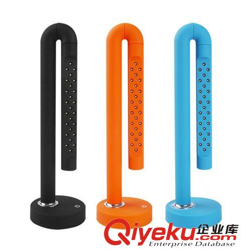 折疊U型臺燈 學(xué)生護(hù)眼臺燈 USB創(chuàng)意學(xué)習(xí)臺燈 觸控臺燈180度旋轉(zhuǎn)原始圖片3
