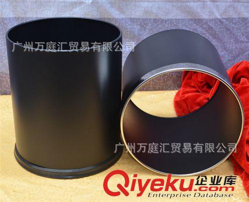 雙層垃圾桶 烤漆桶 黑色客房垃圾桶 gd時(shí)尚創(chuàng)意垃圾桶原始圖片2